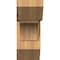 Ekena Millwork Thorton Slat Smooth Bracket w/ Offset Brace, Western Red Cedar, 7 1/2"W x 18"D x 18"H BKT0806X18X18THR06SWR - alternate 3
